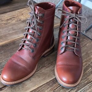 Nisolo Women's Brown Leather Women's Boots Size 7